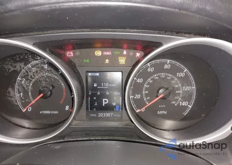 2011 Mitsubishi Outlander Sport Se из США, поврежденный, VIN JA4AR4AU2BZ015384